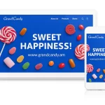 وب‌سایت رسمی برند Grand Candy