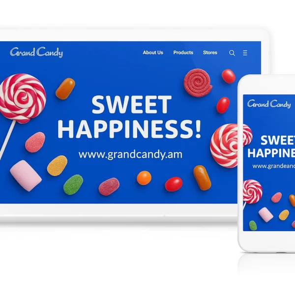 وب‌سایت رسمی برند Grand Candy